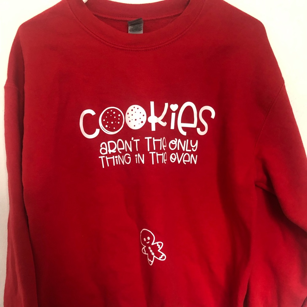 Pregnancy announcement sweatshirt